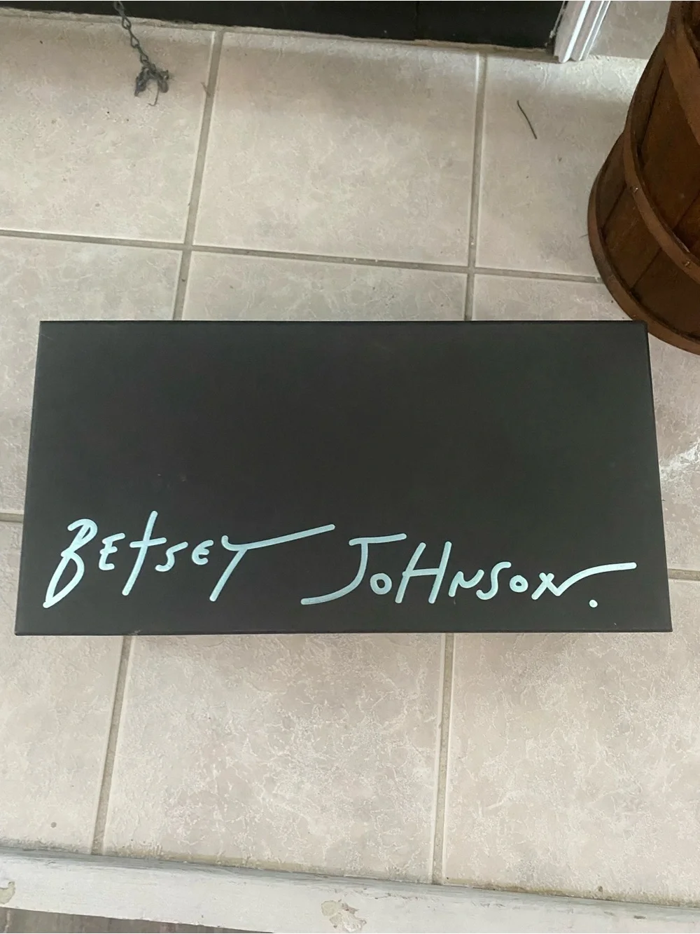 Betsey Johnson clear pointed